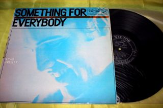 Rare Elvis Presley 1961 Japan Only Cover Lp Something For Everybody From Japan