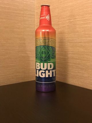 Bud Light Rainbow Can Bottle Pride Gay