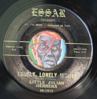 Hear Little Julian Herrera 45 Lonely Nights/i Want To Be Essar Soul R&b Doo Wop