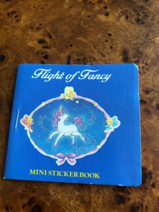 Vintage Sanrio Flight Of Fancy Mini Sticker Book