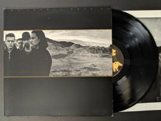 The Joshua Tree By U2 (vinyl,  1987 First Press) Island Records 90581 - 1