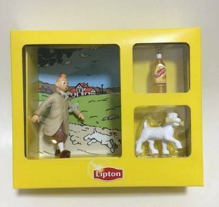 Tintin Adventures Of Tintin Figurine Mascot Key Ring Special Set
