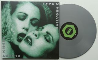 Kr10 Type O Negative Bloody Kisses Eu Silver Vinyl 2lp 4,  000 Of 6,  666 Made