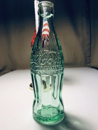 VINITA OKLA (Oklahoma) Patent 1923 Coca Cola Hobbleskirt Soda Coke Bottle 2