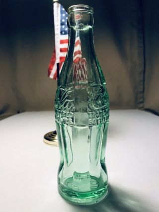 VINITA OKLA (Oklahoma) Patent 1923 Coca Cola Hobbleskirt Soda Coke Bottle 5