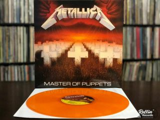 Metallica - Master Of Puppets Colored Vinyl Vinyl Lp