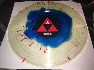 Switched On SNES Zelda A Link To The Past Clear Splatter Vinyl Record LP NM 3