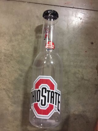 Large The Ohio State Ncaa Cola Bottle Piggy Bank Coin Storage Kids Money Safe