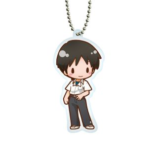 Rebuild Of Evangelion Shinji Ikari Character Acrylic Key Chain Mascot Anime Art
