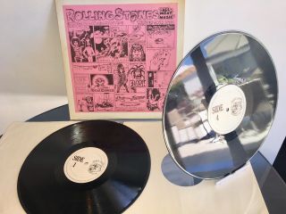 The Rolling Stones - All Meat Music Mega - Rare 1973 Tmoq Un - Played X2 Vinyl