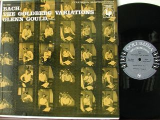 Glenn Gould/j.  S.  Bach: The Goldberg Variations Columbia 6 - Eye Mono
