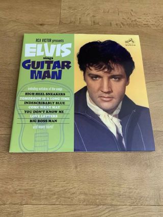 Elvis Presley Sings Guitar Man Ftd Vinyl Lp - Same Day Dispatch