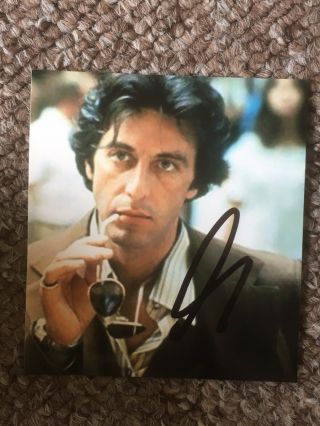 Al Pacino Hand Signed Autograph Photo - Item Actor