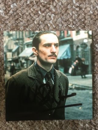 Robert De Niro Hand Signed Autograph Photo - Item Film Actor