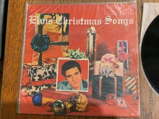 Elvis Presley EP 1334 Japanese Christmas EP -.  Ultra rare WRAPAROUND SLEEVE 2