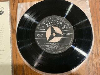 Elvis Presley EP 1334 Japanese Christmas EP -.  Ultra rare WRAPAROUND SLEEVE 5