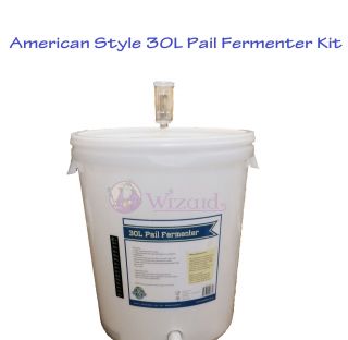 American Style All Purpose 30l Fermenter Homebrew Bucket Make Your Own Beer