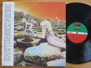 Rare Vintage Vinyl - Led Zeppelin - Houses Of The Holy - Atlantic Sd 7255 - Nm
