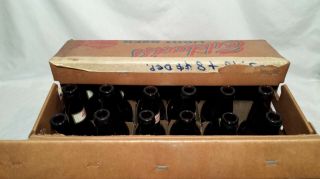 Vintage EDELWEISS Beer Returnable Case with 20 Bottles Pickett Dubuque Iowa 6