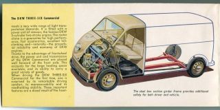 Vintage German Van/Bus Advertising Brochure: 