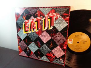 Humble Pie Eat It 2lp Set Orig Brown Label W/ Booklet A&m Rare 1973 Blues Rock
