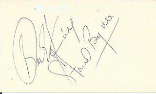 Ben E.  King Stand By Me Signed Card D.  2015