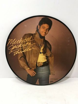 Vintage 1982 Michael Jackson Thriller 12 " Vinyl Record Lp Epic