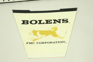 Vintage Plastic Bolens Sign Advertising