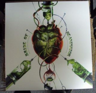 Bride Of Re - Animator Ost 2xlp Blue/green Vinyl Richard Band Waxwork Reissue