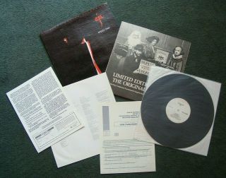 Rare - Master Record Lp 33 Album - Steely Dan Aja W/ All Inserts
