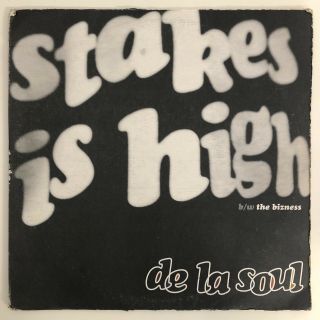 De La Soul - Stakes Is High B/w The Bizness Vinyl Us 1996 2x Lp Promo