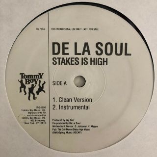 De La Soul - Stakes Is High b/w The Bizness Vinyl US 1996 2x LP Promo 3