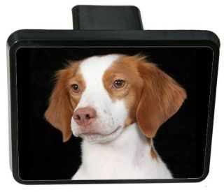 Brittany Spaniel Trailer Hitch Cover