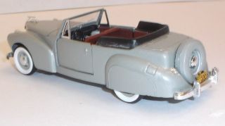 RIO 1941 Lincoln Continental Convertible 44 Die - Cast Boxed 1:43 3