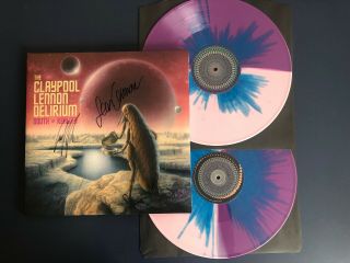 The Claypool Lennon Delirium - South Of Reality Vinyl Lp Signed Autographed Nm