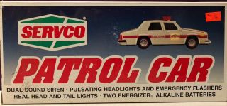 Servco Toy Gasoline Police Car Albemarle,  Nc
