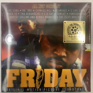 Friday Soundtrack Rap Dr.  Dre Ice Cube 2 Lp Record Rare Vinyl 180g