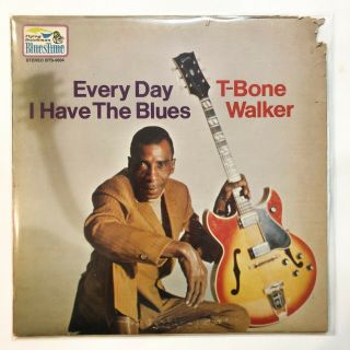 T - Bone Walker ‎– Every Day I Have The Blues Lp Vinyl Record Blues Orig 1969 Vg,