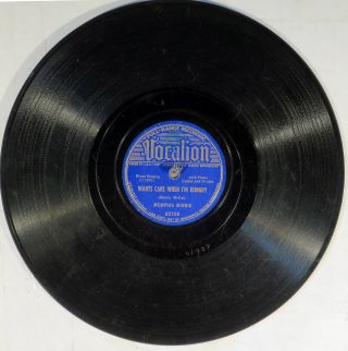 78 RPM - - Memphis Minnie,  Vocalion 03768,  V Blues 2
