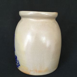 BBP Beaumont Brothers Pottery Cow Salt Glazed Stoneware Crock 1995 3