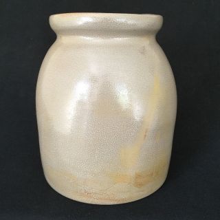 BBP Beaumont Brothers Pottery Cow Salt Glazed Stoneware Crock 1995 4