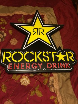 Rockstar Energy Drink Led Light Up Sign