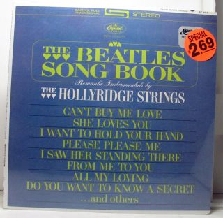 Hollyridge Strings ‎– The Beatles Song Book 1st Press 1964 Usa Lp