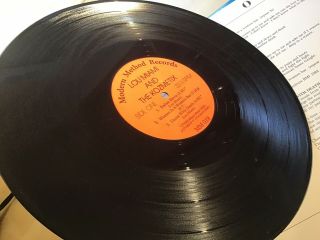 Lou Miami/Kozmetix 1982 Boston glam/power pop LP on Modern Method in shrink 7