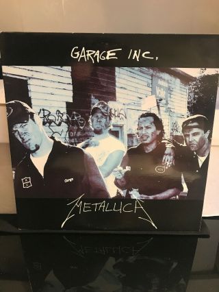 Metallica Garage Inc.  3lp Vinyl Gatefold 1998 Vertigo Label