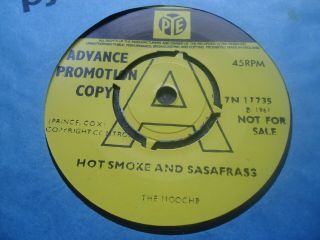 The Mooche Rare Orig Uk Psych Pye Demo 45 Ex,  1969 Hot Smoke And Sasafrass