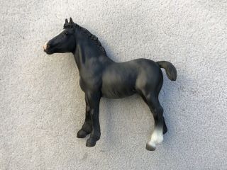 Rare Breyer Horse Dark Grey Clydesdale Foal Legacy Ii Gift Set Sears Sr Draft