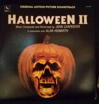 Halloween Ii Soundtrack Michael Myers John Carpenter Vinyl Lp