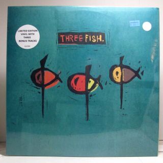 Three Fish ‎– S/t 1st Press 2008 Us 2 Lp Set W/ Hype Pearl Jam 3 Bns Trx