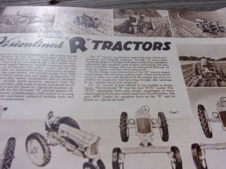 1947 Minneapolis - Moline Tractor & Implement 14 Page Brochure 2